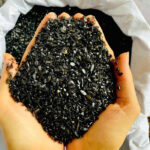 Vụn Cám Thạch Anh Đen 1-2mm