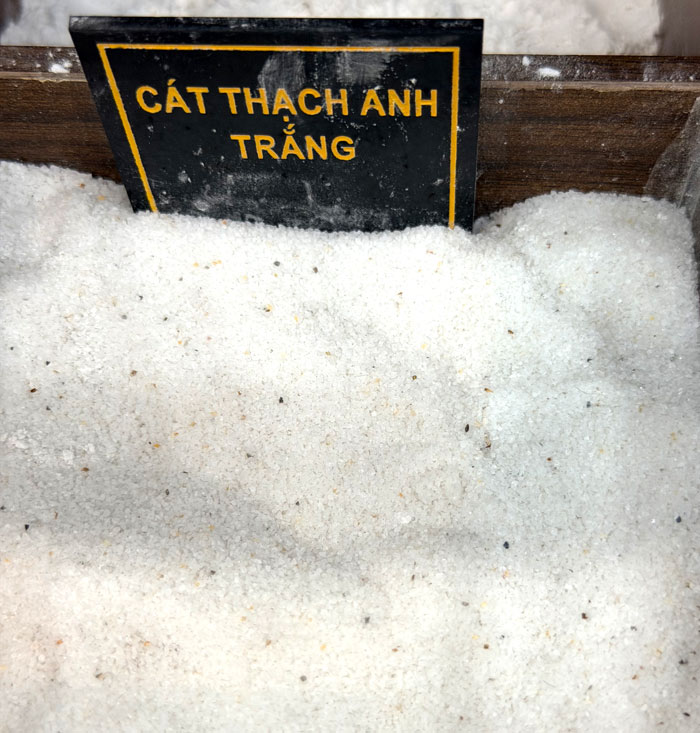 Cát Thạch Anh Trắng