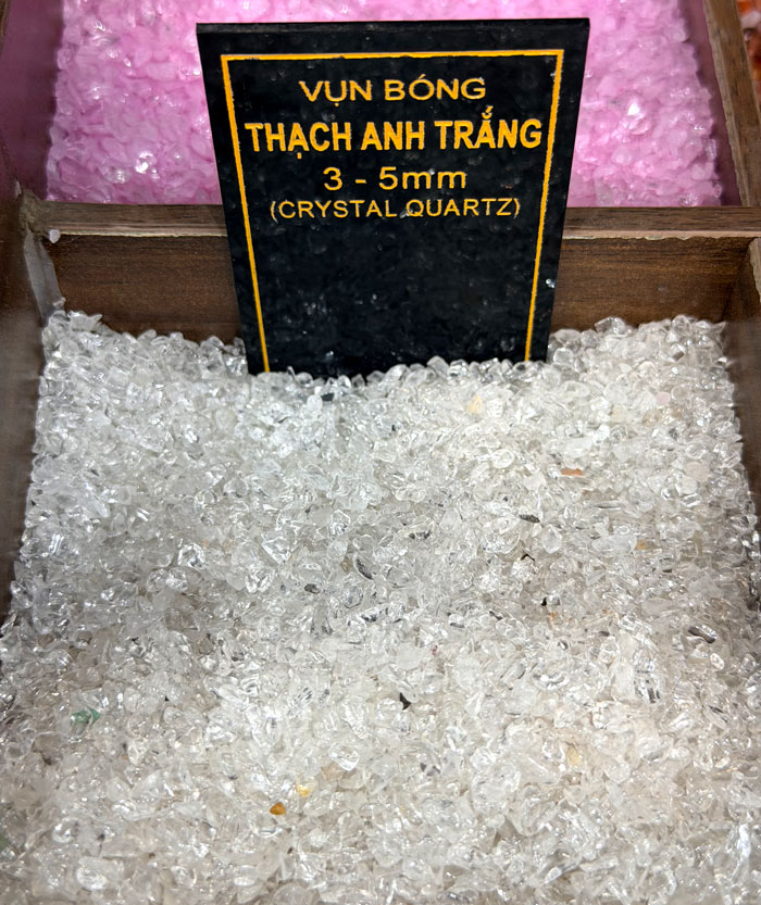 Vụn Cám Thạch Anh Trắng 3-5mm