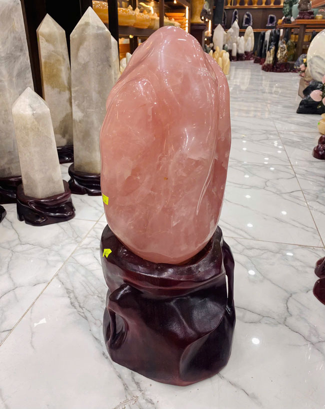 Đá Cảnh Thạch Anh Hồng Nặng 18,16kg