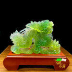 Rồng Xanh Ngọc Fluorite 26cm