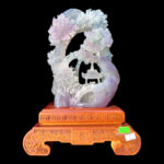 Tiên Cảnh Bồng Lai, Sơn Thủy Hữu Tình Ngọc Fluorite 28cm