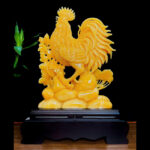 Kim Kê Khai Vận Ngọc Hoàng Long Nguyên Khối 61cm