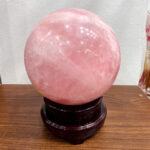 Quả Cầu Đá Thạch Anh Hồng Nặng 6,5kg