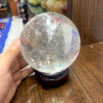 Quả Cầu Đá Thạch Anh Trắng Trong Nặng 2kg