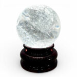 Quả Cầu Đá Phong Thủy Thạch Anh Trắng 1,2kg