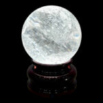 Quả Cầu Đá Phong Thủy Thạch Anh Trắng 1,2kg