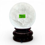 Quả Cầu Đá Phong Thủy Thạch Anh Trắng 1,75kg