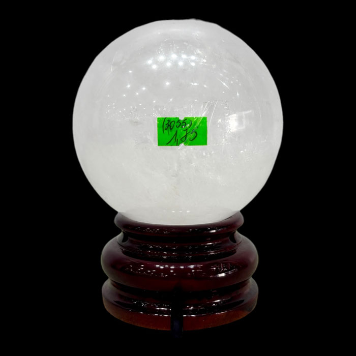 Quả Cầu Đá Phong Thủy Thạch Anh Trắng 1,75kg