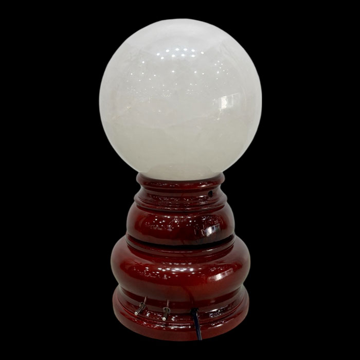 Quả Cầu Đá Phong Thủy Thạch Anh Trắng 3,33kg