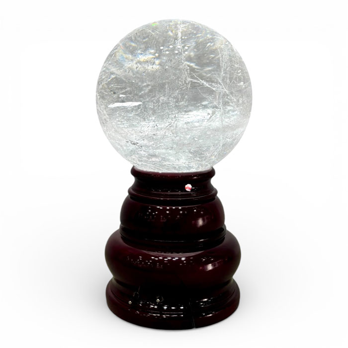 Quả Cầu Đá Phong Thủy Thạch Anh Trắng 3,61kg