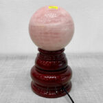 Quả Cầu Đá Phong Thủy Thạch Anh Hồng 2,62kg