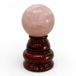 Quả Cầu Phong Thủy Đá Thạch Anh Hồng 2,87kg