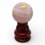 Quả Cầu Đá Phong Thủy Thạch Anh Hồng 3,58kg