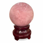 Quả Cầu Đá Phong Thủy Thạch Anh Hồng 10,58kg