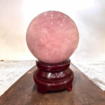 Quả Cầu Đá Phong Thủy Thạch Anh Hồng 10,58kg