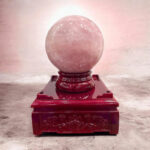 Quả Cầu Phong Thủy Đá Thạch Anh Hồng 11,56kg