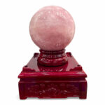 Quả Cầu Phong Thủy Đá Thạch Anh Hồng 11,56kg