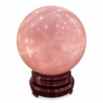 Quả Cầu Đá Phong Thủy Đá Thạch Anh Hồng 9,56kg