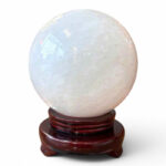 Quả Cầu Đá Phong Thủy Thạch Anh Trắng 7,86kg