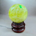 Quả Cầu Đa Phong Thủy Thạch Anh Vàng 2,46kg