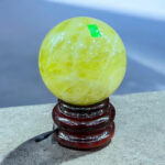 Quả Cầu Đa Phong Thủy Thạch Anh Vàng 2,46kg