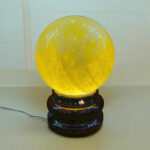 Quả Cầu Đa Phong Thủy Thạch Anh Vàng 2,46kg