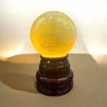 Quả Cầu Đá Phong Thủy Thạch Anh Vàng 6,45kg