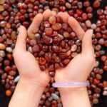 Vụn Sỏi Mã Não Đỏ 9-12mm