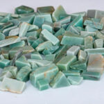 Vụn Đá Thạch Anh Xanh Thô 1-2cm