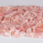 Vụn Đá Thạch Anh Hồng Thô 0,9-2cm