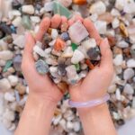 Vụn Đá Thạch Anh Ngũ Sắc Thô 3A