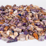 Vụn Đá Thạch Anh Tím Thô 0,9-1,5cm