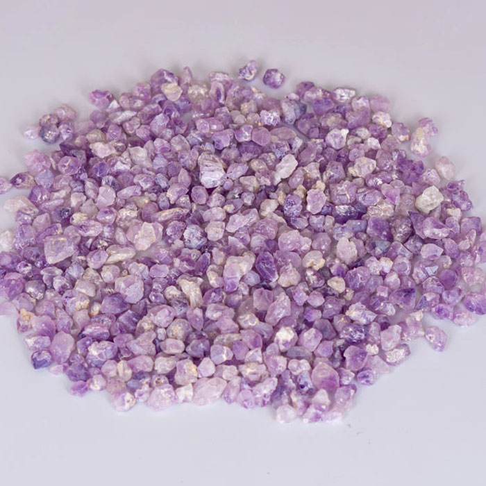 Vụn Đá Thạch Anh Tím Thô 9-12mm