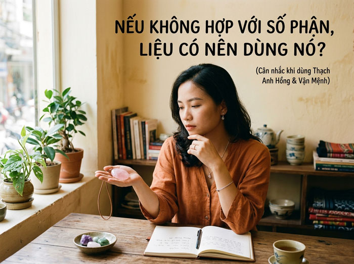Nếu không hợp có nên đeo đá thạch anh hồng không?