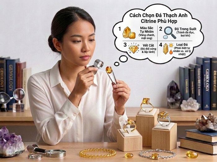Cách Chọn Đá Thạch Anh Vàng Phù Hợp Theo Nhu Cầu, Mệnh Và Ngân Sách