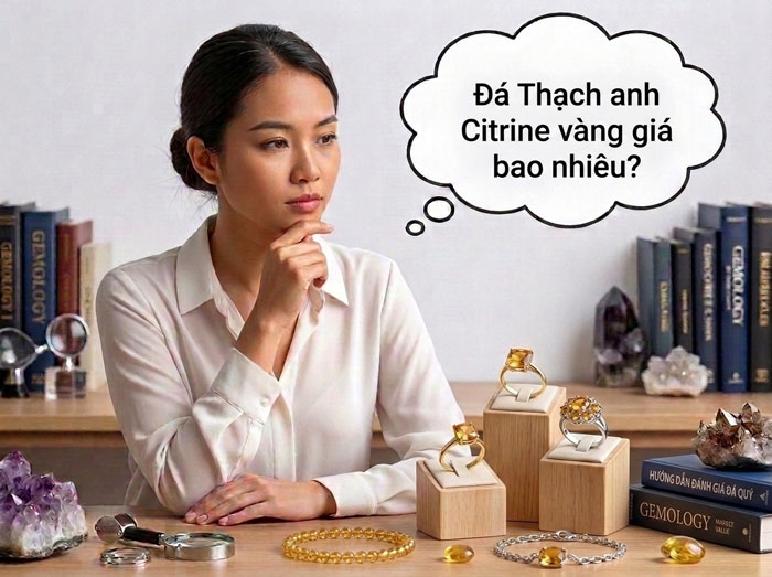 Giá Đá Thạch Anh Vàng Bao Nhiêu? Cập Nhật Mới Nhất