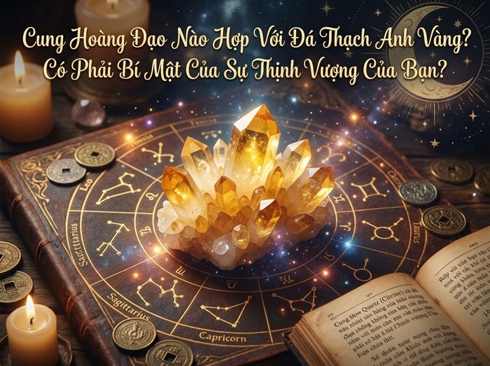 Đá thạch anh vàng hợp mệnh gì